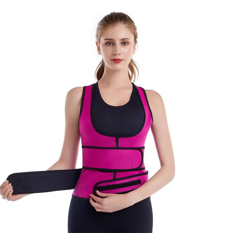 Neoprene Waist Trainer Sweat Belt - Workout Trimmer Corset