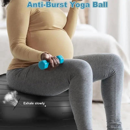 22''-26'' Exercise Ball Yoga Ball Extra Thick Non-Slip Workout Ball