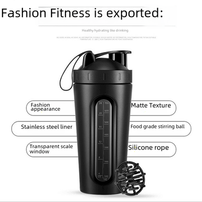 Stainless Steel Shaker Bottle – 700ML
