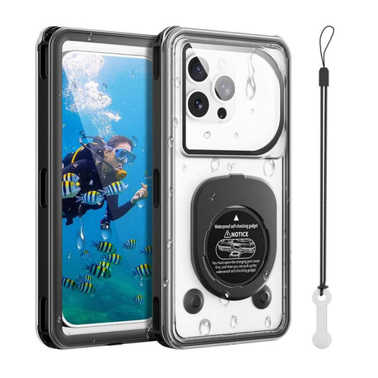 Waterproof Phone Case,Upgrated,For Snorkeling,Underwater,Ipx8 Diving Case,360 Full Body Protection for All Phone Screen Protector Casing Cellphone