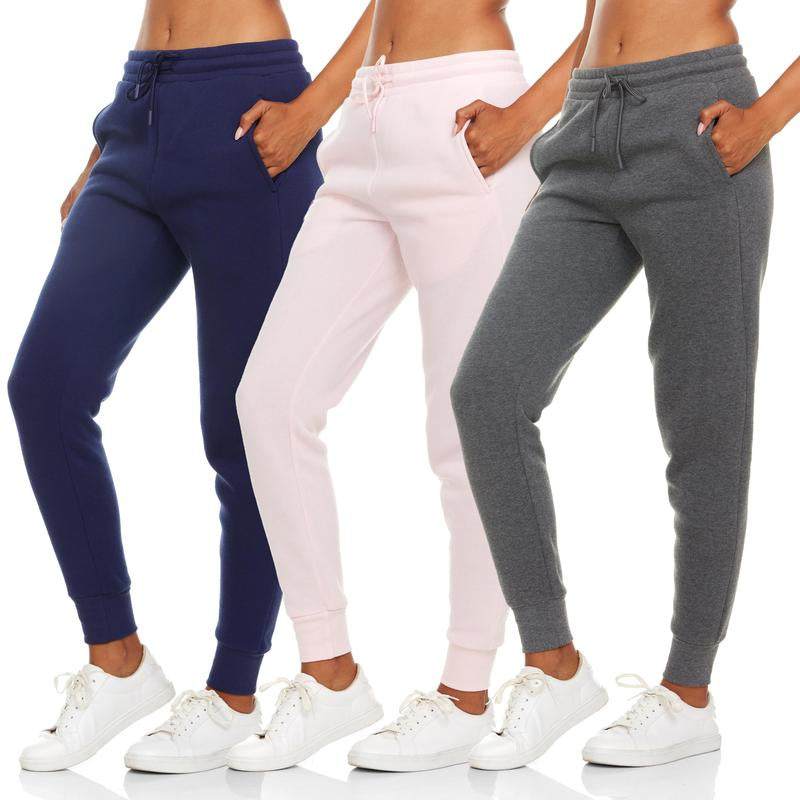 Bottomline 3 Pack Sweatpants Women, Comfortable Womens Sweatpants, Fleece Womens Joggers (Available in Plus)