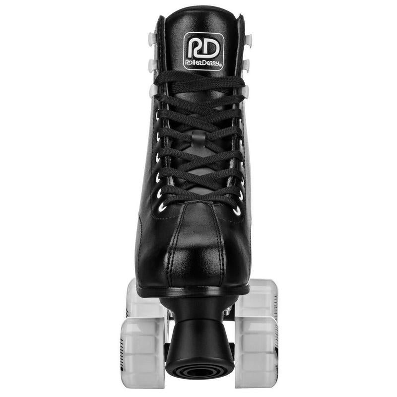 Youth Adjustable Roller Skates - Black 3-6 Skating Shoes Rollerblades