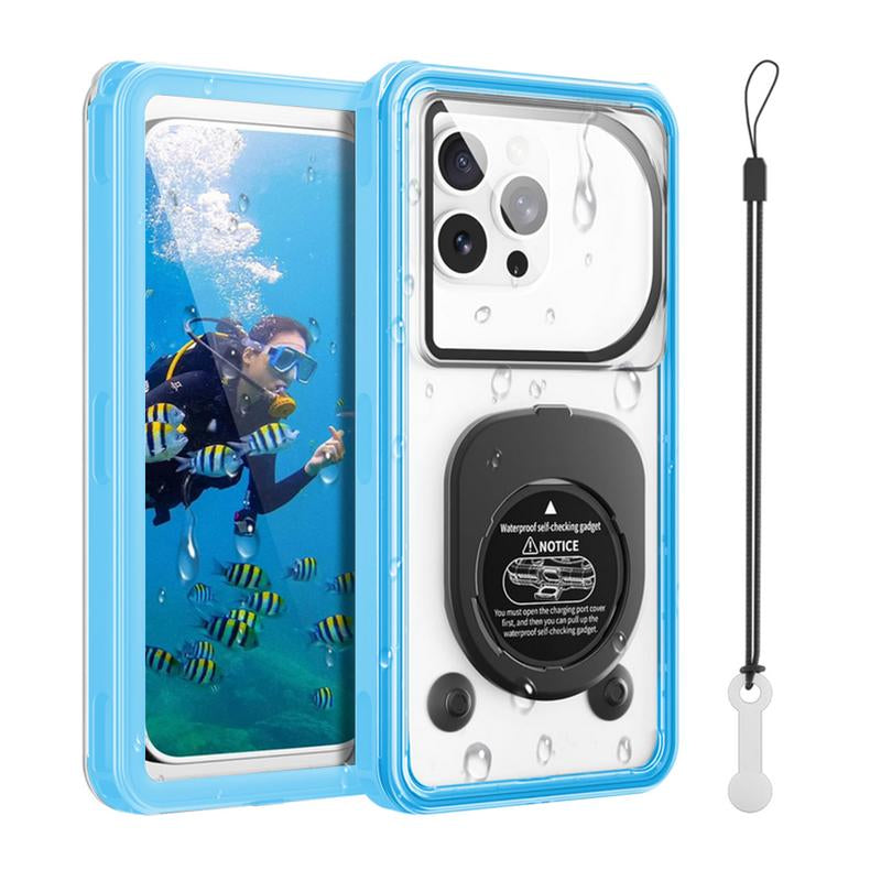 Waterproof Phone Case,Upgrated,For Snorkeling,Underwater,Ipx8 Diving Case,360 Full Body Protection for All Phone Screen Protector Casing Cellphone