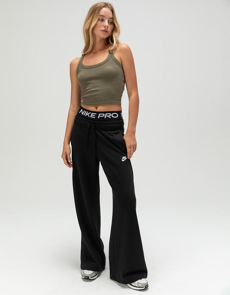 NIKE Sportswear Club Fleece Womens Wide Leg Pants