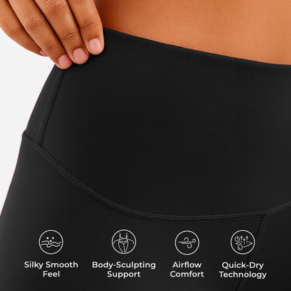 Lux Decor Apparel High Waisted Butt Lifting Workout Leggings for Women -Breathable Solid Soft Stretch Yoga Pants - Tummy Control Side Pockets Shaping Gym Leggings- Available in All Sizes #Summervibes