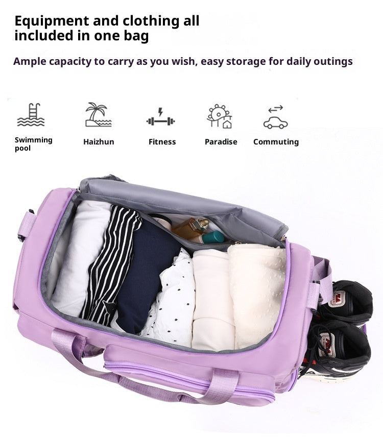 Performance Gym Bag – Wet/Dry Separation