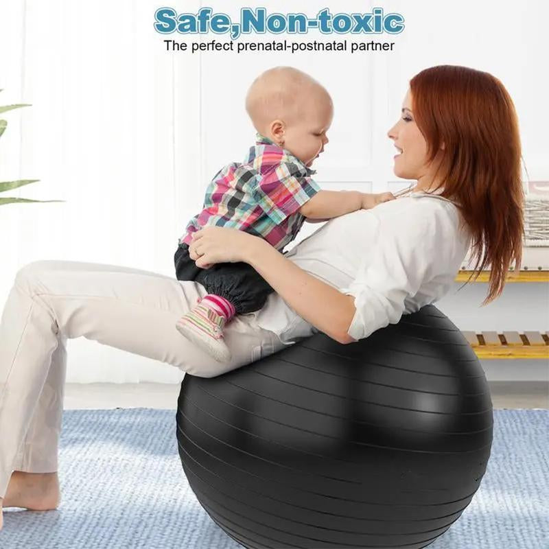 22''-26'' Exercise Ball Yoga Ball Extra Thick Non-Slip Workout Ball