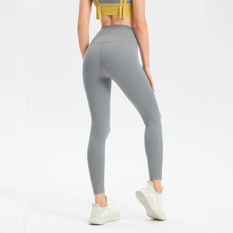Shaplite Women'S 2025 High-Waisted Shaping Leggings - Black, Moisture-Wicking, Breathable, Tummy Control, High Stretch, Yoga & Fitness Wear Leggings Women
