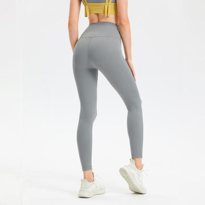 Shaplite Women'S 2025 High-Waisted Shaping Leggings - Black, Moisture-Wicking, Breathable, Tummy Control, High Stretch, Yoga & Fitness Wear Leggings Women