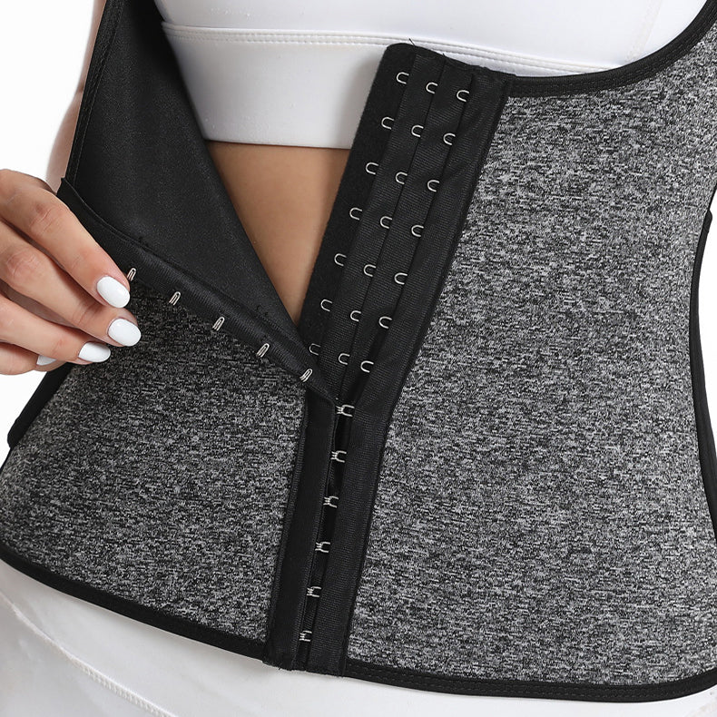Neoprene Waist Trainer Sweat Belt - Workout Trimmer Corset