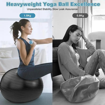 22''-26'' Exercise Ball Yoga Ball Extra Thick Non-Slip Workout Ball
